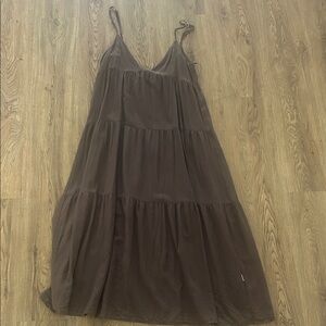 Classic Rhythm Chocolate Dress